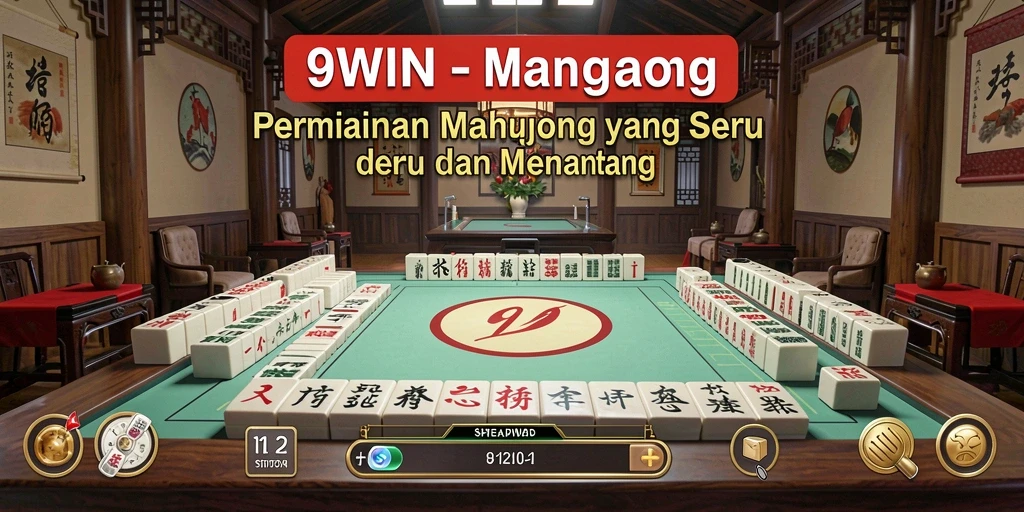 Tampilan gameplay Mahjong yang menarik di 9WIN.