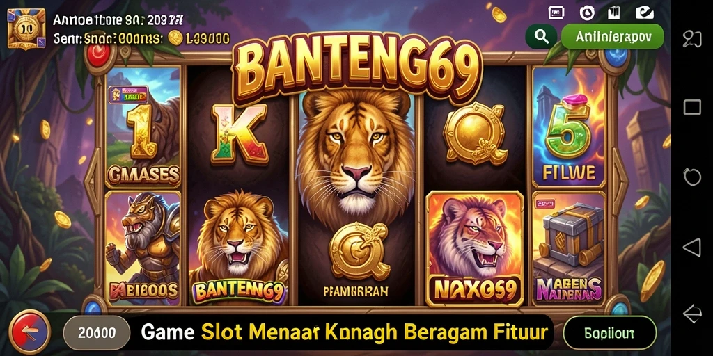 Tampilan gameplay BANTENG69 yang seru dan mengasyikkan.