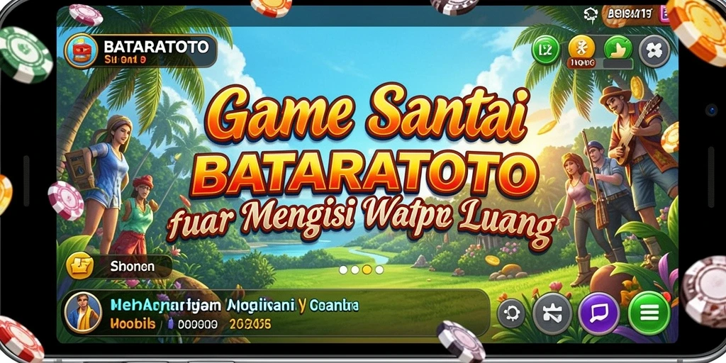 Tampilan gameplay menarik dari BATARATOTO yang penuh warna.