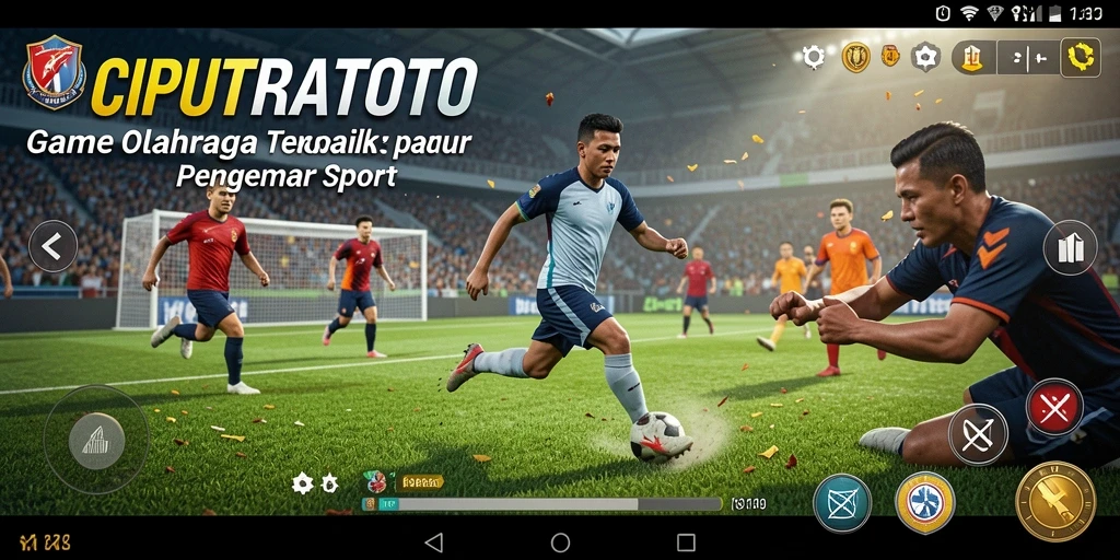 Screenshot utama menampilkan aksi seru dalam game CIPUTRATOTO.