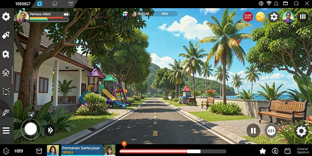 Tampilan gameplay H89 yang seru dan menarik.