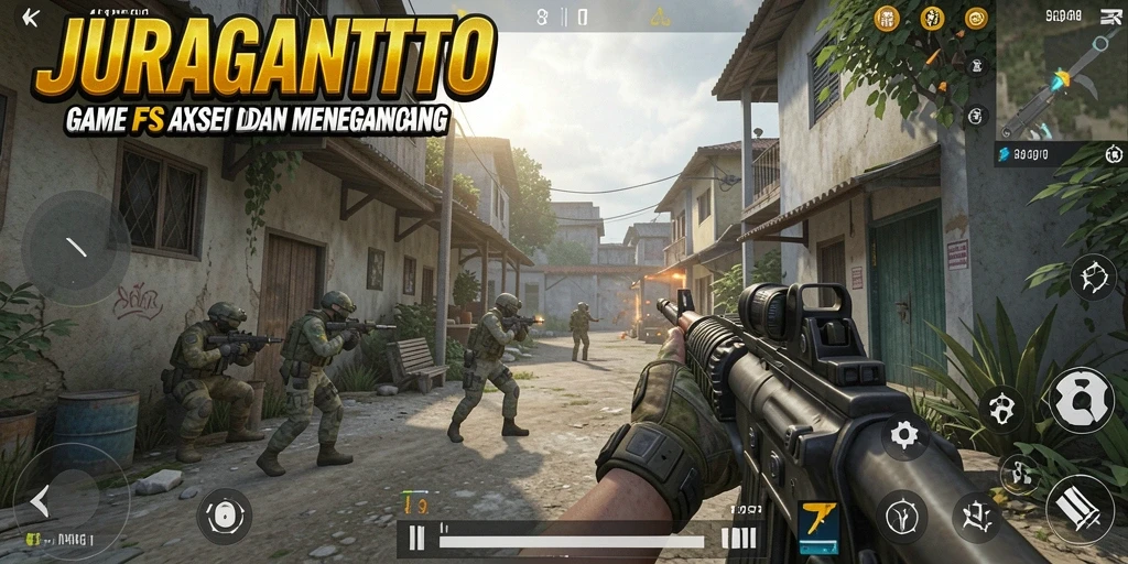 Tampilan gameplay dari JURAGANTOTO yang menegangkan dan seru.