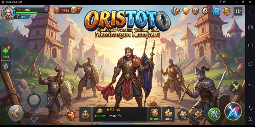 Tangkapan layar gameplay ORISTOTO menunjukkan strategis dan interaksi sosial yang menarik.