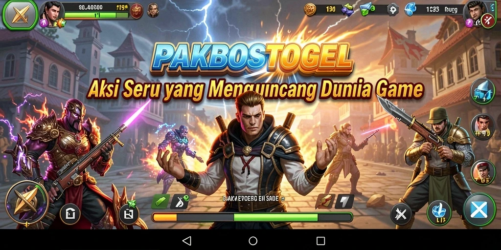 Tampilan menarik dari gameplay PAKBOSTOGEL yang penuh aksi.