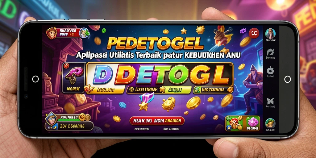 Skrinsut PEDETOGEL menunjukkan antarmuka yang intuitif dan fitur unggul.