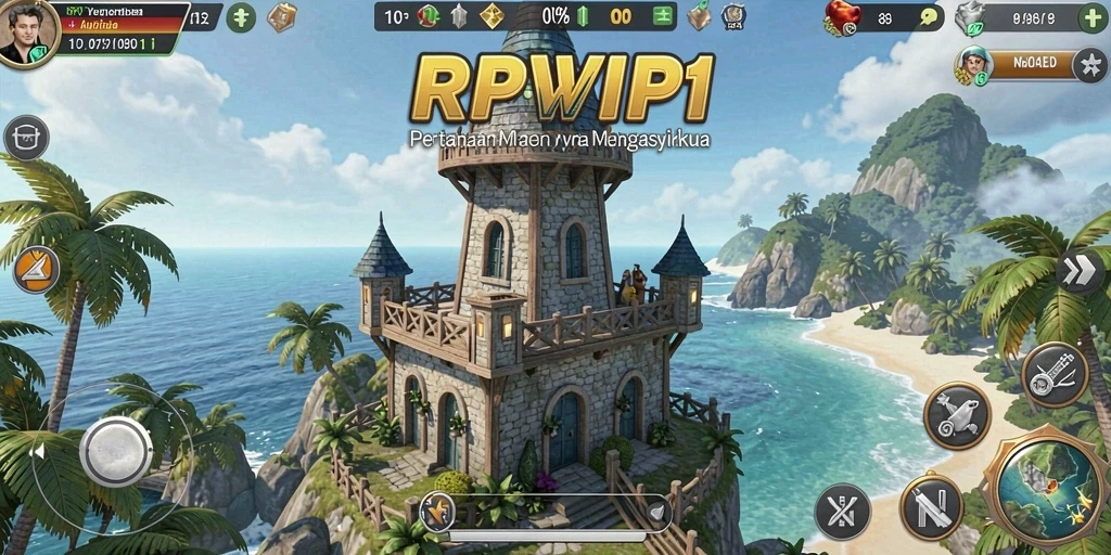 Tampilan gameplay RPVIP1 yang mendebarkan dan strategis.