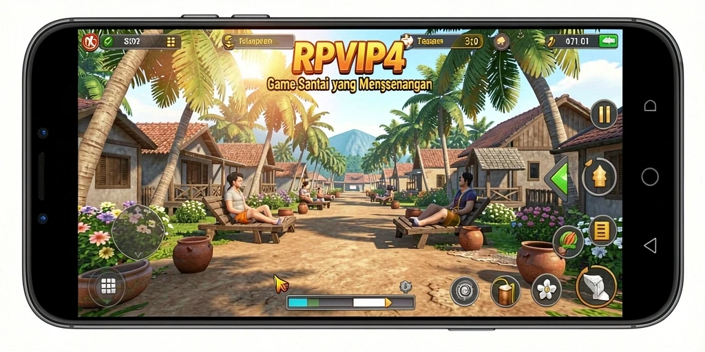 Screenshot RPVIP4 menampilkan gameplay menarik dan penuh warna.