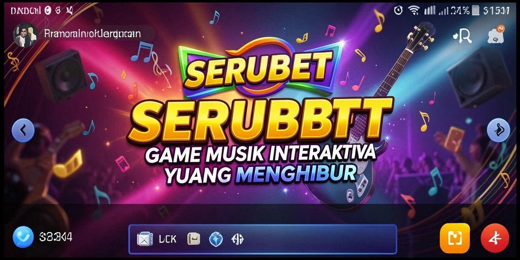 Screenshot utama SERUBET menampilkan gameplay yang seru dan interaktif.