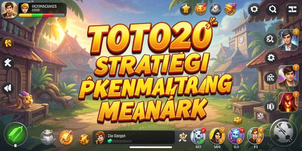 Tampilan screenshot TOTO20 menampilkan pertempuran strategi yang intens.